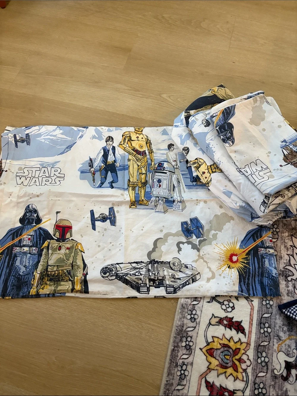 🐭 Pottery Barn Kids x Star Wars The Empire Strikes Back TWIN SHEET SET